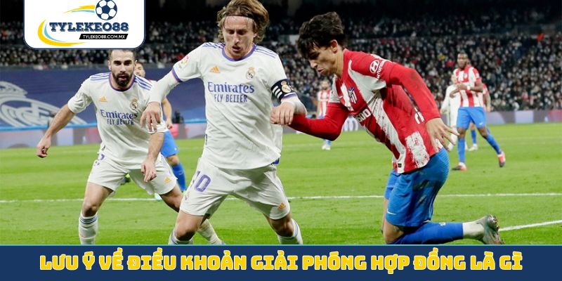 Lưu ý về điều khoản giải phóng hợp đồng là gì