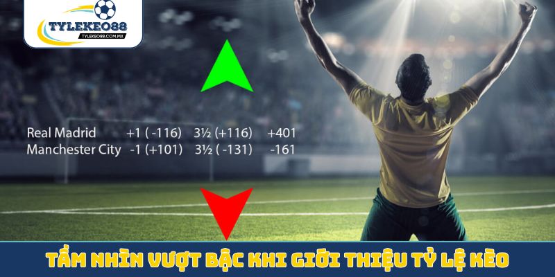 Tầm nhìn vượt bậc khi giới thiệu tỷ lệ kèo